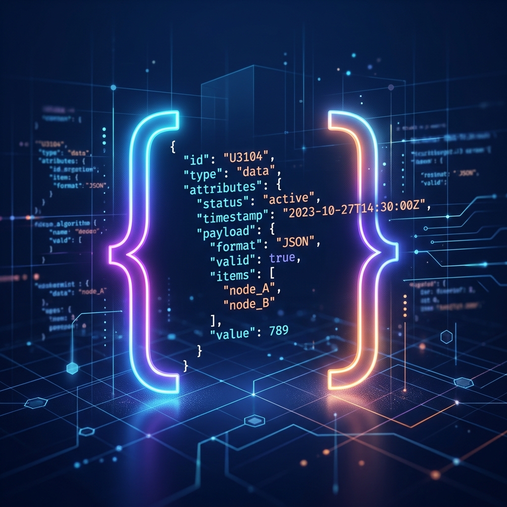 JSON Formatting Illustration